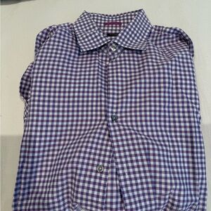 Paul Smith Purple and White Casual Button Down Shirt